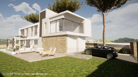 Elegancia y Modernidad: Villa en Construcción en Son Verí Vell - BALEARES