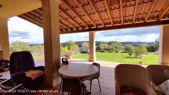 FANTÁSTICA FINCA RÚSTICA CON MARAVILLOSAS VISTAS EN MANACOR - BALEARES