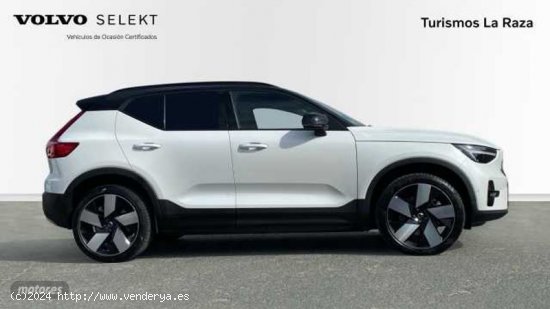 Volvo XC40 TODOTERRENO BEV 70KWH RECHARGE ULTIMATE 231CV 5P de 2023 con 9.455 Km por 46.600 EUR. en 