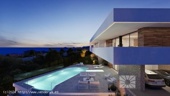 VILLA MODERNA DE LUJO EN VENTA EN CUMBRE DEL SOL - ALICANTE