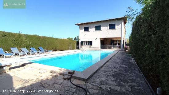  CASA CHALET EN LLOSETA CON PISCINA Y JARDÍN - BALEARES 