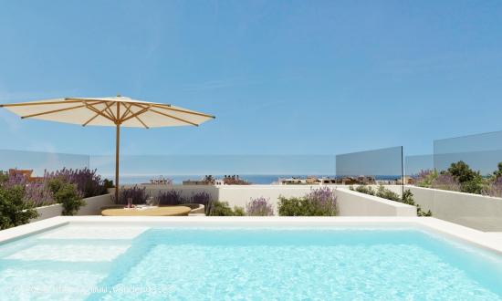 Ático de obra nueva con piscina privado en azotea. - BALEARES