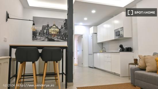 Apartamento entero de 1 habitaciones en Madrid - MADRID