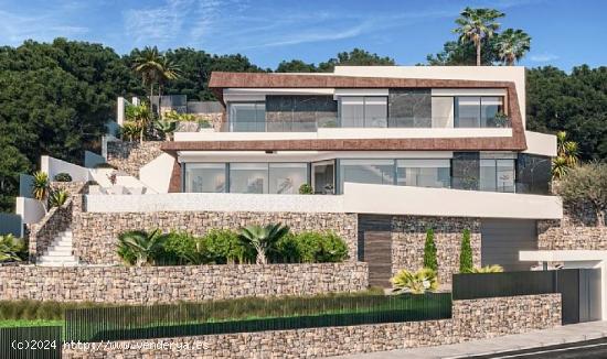 Nueva construcción de Villa de último diseño con Excelente calidades y con unas increibles vistas