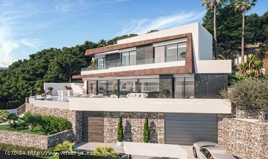 Nueva construcción de Villa de último diseño con Excelente calidades y con unas increibles vistas