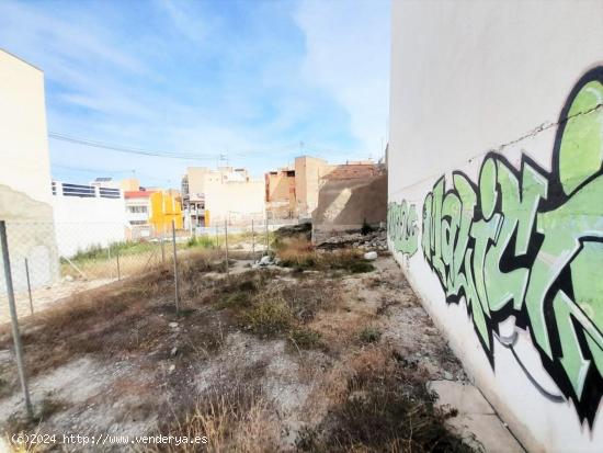 PARCELA URBANA EN ALICANTE - BARRIO SAN ANTON -  MERCADO - ALICANTE