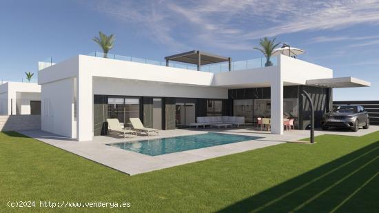 VILLAS DE OBRA NUEVA EN ALGORFA GOLF RESORT - ALICANTE