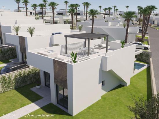 VILLAS DE OBRA NUEVA EN ALGORFA GOLF RESORT - ALICANTE