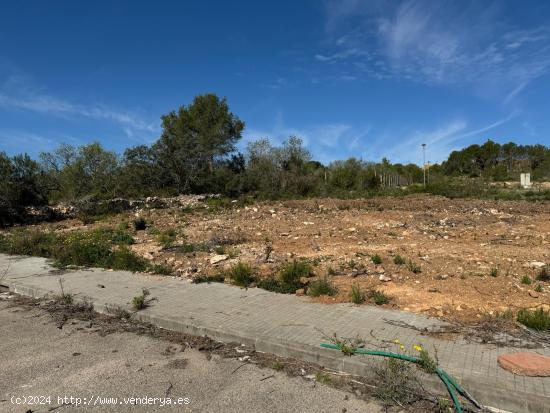 Parcela en venta en Mas Moregons El Catllar - TARRAGONA