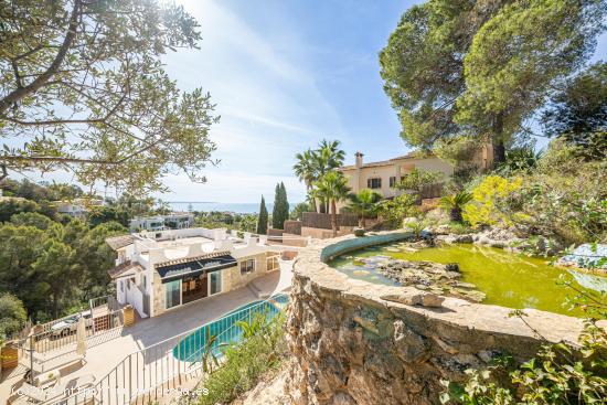 Casa independiente, piscina, parking y vistas al mar en Costa d'en blanes - BALEARES