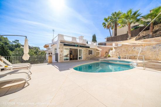 Casa independiente, piscina, parking y vistas al mar en Costa d'en blanes - BALEARES