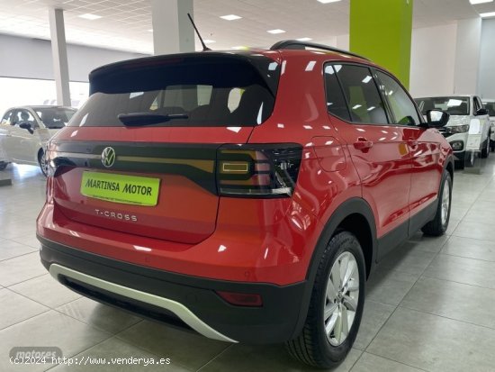 Volkswagen T-Cross Advance 1.0 TSI 70kW (95CV) de 2020 con 42.000 Km por 17.300 EUR. en Malaga