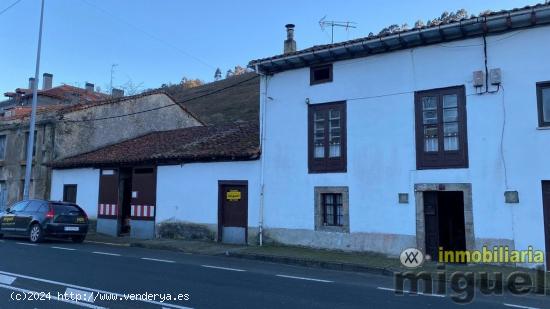 Se vende conjunto de casa, cuadra y pajar para reformar en Unquera, Val de San Vicente. - CANTABRIA