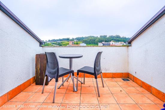 ¡¡ACOGEDOR ÁTICO con TERRAZA y VISTAS al MAR en MALPICA de Bergantiños (A Coruña-Galicia)!! - A