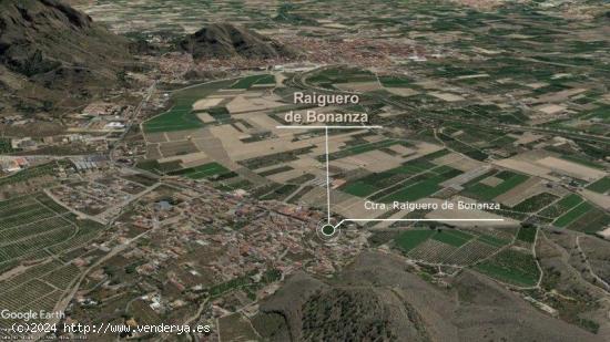 TERRENO EN VENTA EN EL RAIGUERO DE BONANZA - ALICANTE