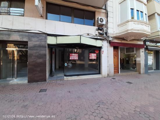 LOCAL COMERCIAL EN VENTA Y/O ALQUILER EN PLENO CENTRO DE ALZIRA - VALENCIA