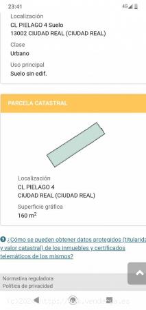 Terreno en venta en calle de Piélago, 4 - CIUDAD REAL