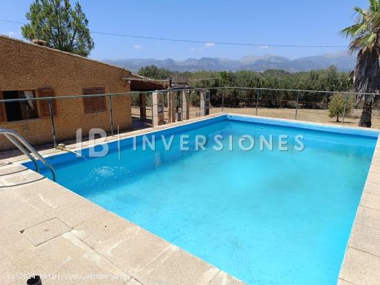 FINCA RUSTICA CON CASA DE CAMPO Y PISCINA  EN SENCELLES - BALEARES