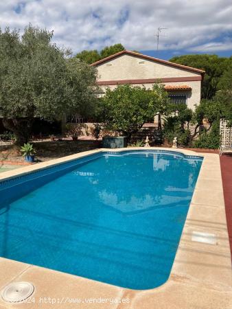  MAGNÍFICO CHALET CON PISCINA EN URBANIZACIÓN L´ABELLER - CASTELLON 