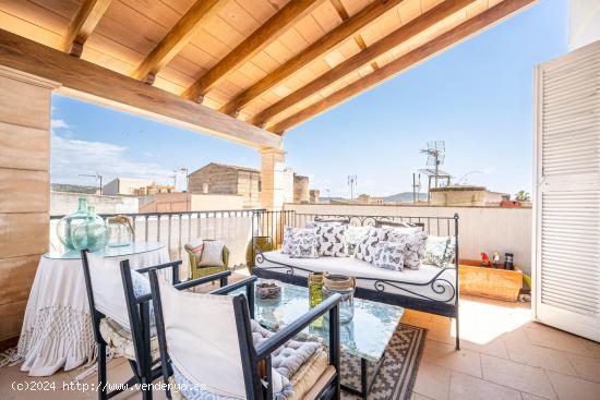 Ático en el Centro de Manacor con Terraza y Porche - BALEARES