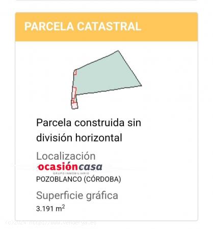 SOLAR DE GRANDES DIMENSIONES EN VENTA - CORDOBA