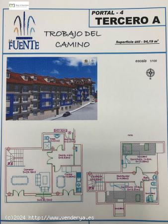 DUPLEX NUEVO EN TROBAJO DEL CAMINO CON 2 DORMITORIOS - LEON