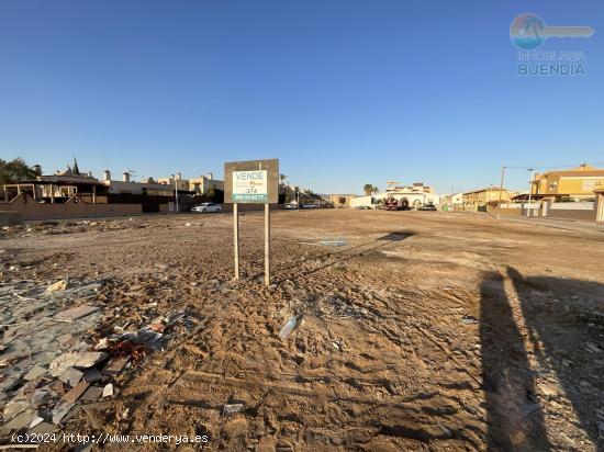 GRAN PARCELA EN BAHIA EN ZONA DE RESIDENCIALES  TURISTICOS - MURCIA