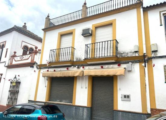  LOCAL COMERCIAL Y PISO EN GERENA, SEVILLA. - SEVILLA 