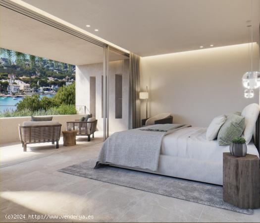 SE VENDE ESPECTACULAR CHALET DE OBRA NUEVA EN SANTA PONSA CON VISTAS AL MAR - BALEARES