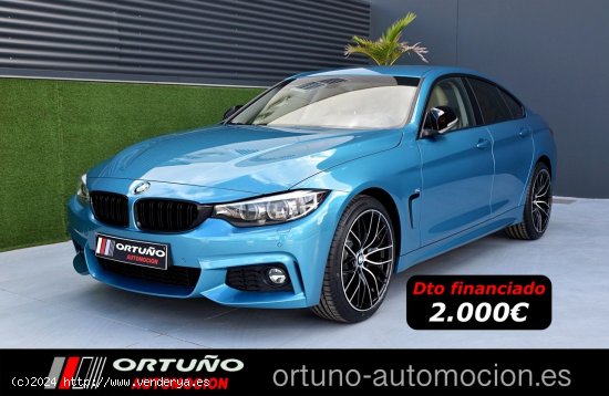  BMW Serie 4 Gran Coupé 418d 150CV Azul metalizado Snapper Rocks - Beniajan 