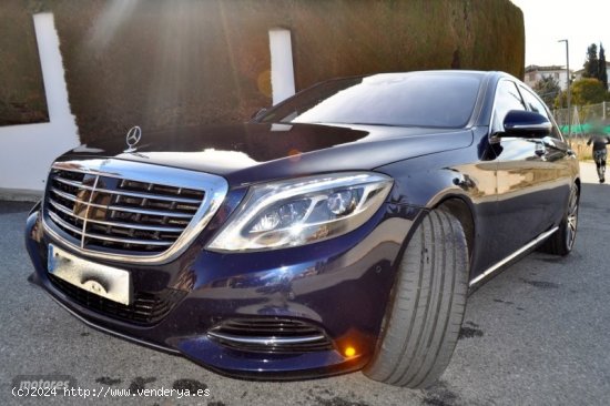 Mercedes Clase S S 500 4MATIC L-MAYBACH-PIEL-LEDS-NAVI COMAND-CAMARA 360 de 2015 con 200.000 Km por 