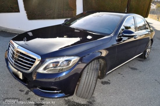 Mercedes Clase S S 500 4MATIC L-MAYBACH-PIEL-LEDS-NAVI COMAND-CAMARA 360 de 2015 con 200.000 Km por 