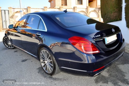 Mercedes Clase S S 500 4MATIC L-MAYBACH-PIEL-LEDS-NAVI COMAND-CAMARA 360 de 2015 con 200.000 Km por 