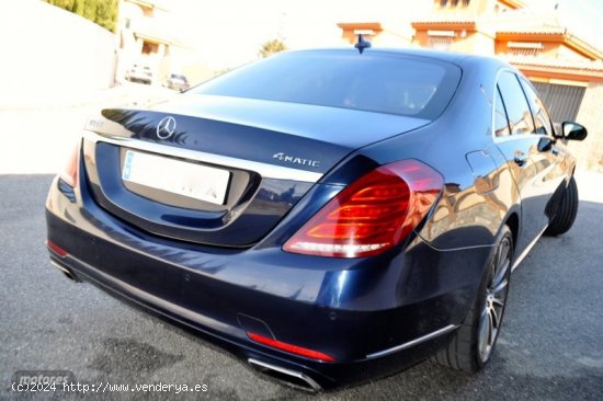 Mercedes Clase S S 500 4MATIC L-MAYBACH-PIEL-LEDS-NAVI COMAND-CAMARA 360 de 2015 con 200.000 Km por 