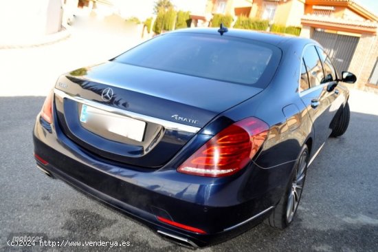 Mercedes Clase S S 500 4MATIC L-MAYBACH-PIEL-LEDS-NAVI COMAND-CAMARA 360 de 2015 con 200.000 Km por 