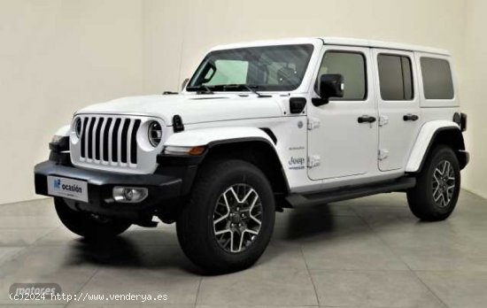 Jeep Wrangler 4p 2.0 380CV Sahara 8ATX E6D de 2022 con 10 Km por 73.300 EUR. en Valencia