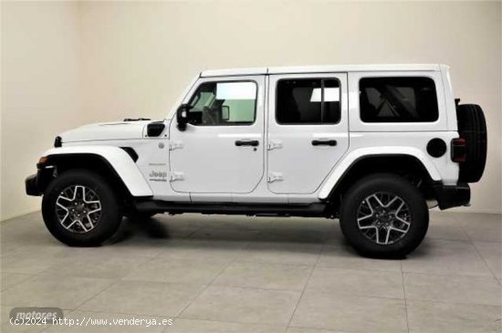 Jeep Wrangler 4p 2.0 380CV Sahara 8ATX E6D de 2022 con 10 Km por 73.300 EUR. en Valencia