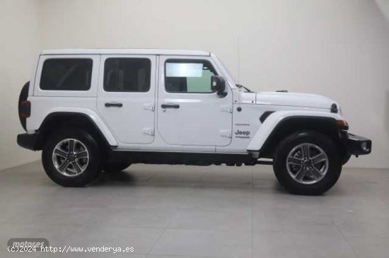 Jeep Wrangler 4p 2.2 CRD Sahara 8ATX E6D de 2020 con 38.953 Km por 52.990 EUR. en Valencia