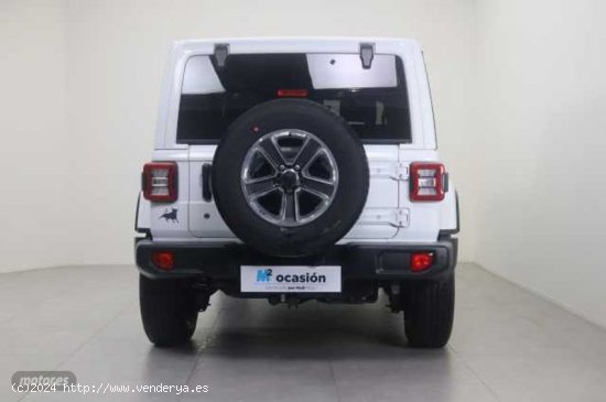 Jeep Wrangler 4p 2.2 CRD Sahara 8ATX E6D de 2020 con 38.953 Km por 52.990 EUR. en Valencia