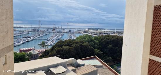 Gran ático con vistas al puerto y la avenida. - ALICANTE