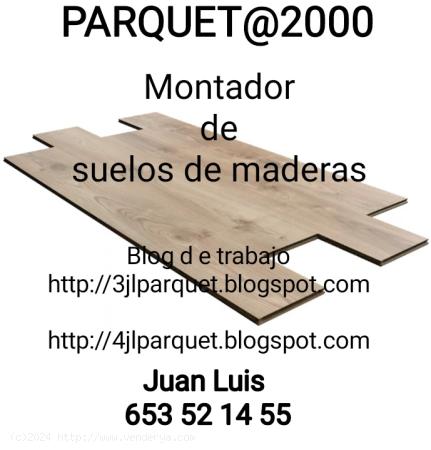 MONTADOR DE SUELOS DE MADERAS LAMINADOS 