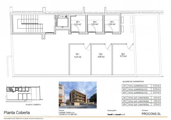 PLANTA SEGUNDA OBRA NUEVA ZONA SANT JORDI