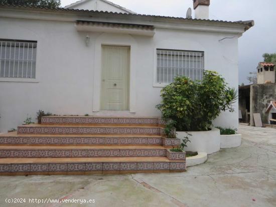  SE VENDE CHALET EN CAÑADA DE LA GARROFERA VILAMARXANT - VALENCIA 