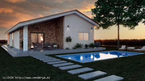 VILLAS DE OBRA NUEVA EN MORATALLA, MURCIA - MURCIA