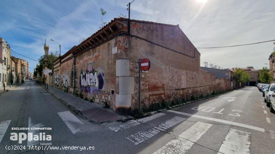 SOLAR DE 1.177 m² EN VENTA ZONA CENTRO - BARCELONA