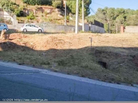 TERRENO URBANO NO CONSOLIDADO EN VENTA EN EL BRUC URB.MONTSERRAT PARK - BARCELONA