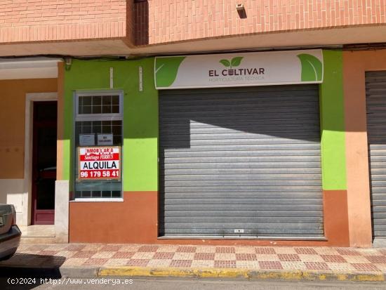  LOCAL COMERCIAL EN ALQUILER EN ALMUSSAFES - VALENCIA 