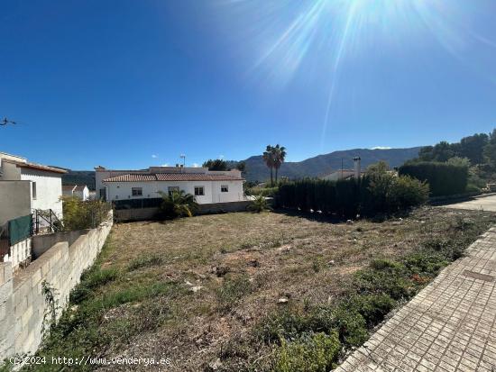 Oportunidad, a la venta parcela urbanizable en Alcalali de 394 m2. Costa Blanca. - ALICANTE