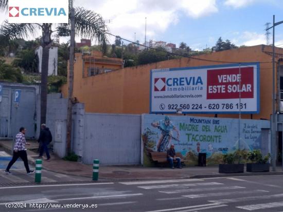  SOLAR URBANO EN PLENO CENTRO DE TACORONTE - SANTA CRUZ DE TENERIFE 