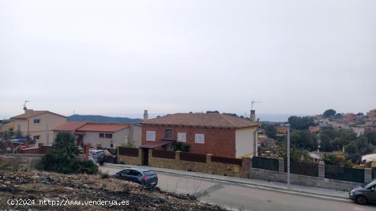 AMPLIA PARCELA CON VISTAS AL MAR EN COSTA CUNIT - EL TRENCAROQUES - BARCELONA